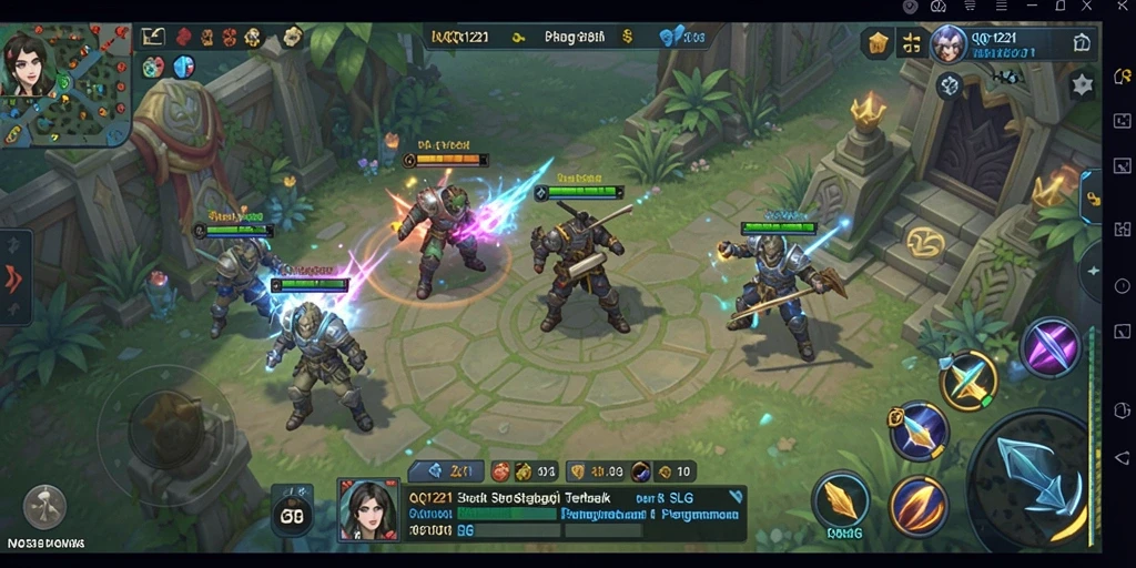 Penampilan menarik dari gameplay strategis QQ1221.