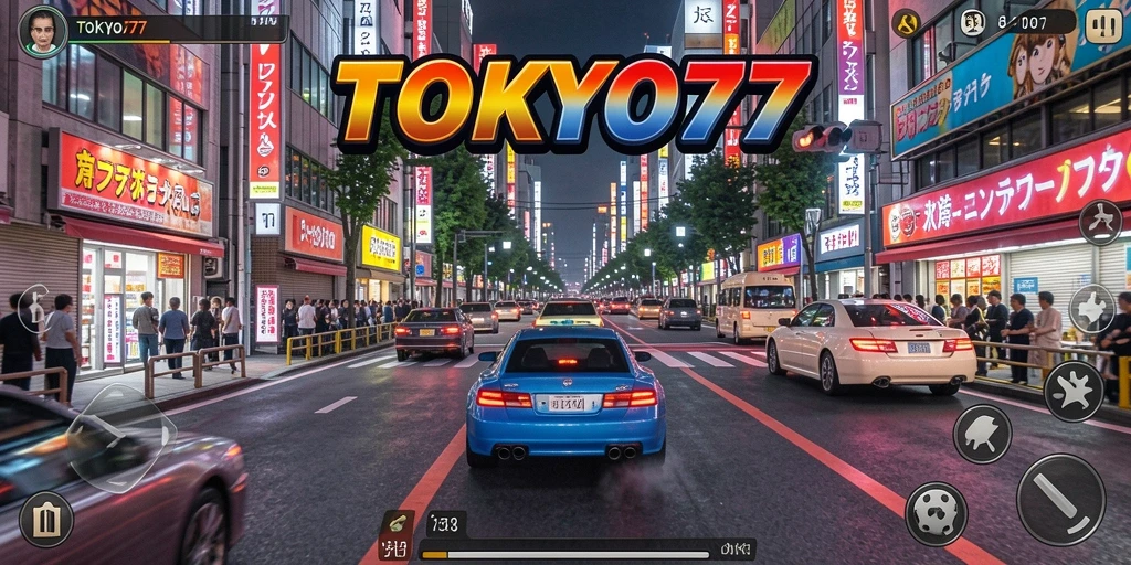 Gameplay seru balapan cepat di jalanan Tokyo.